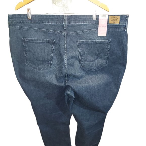 Signature Levi Strauss High Rise Super Skinny Jeans Women's Size 26M NWT - Picture 4 of 6